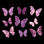 484 New butterfly violet